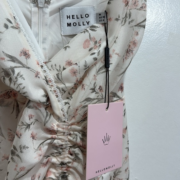 Hello Molly Floral Maxi Dress Size 6 - Picture 6 of 7